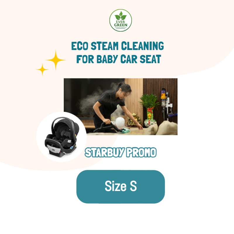 Evergreen Baby Car Seat Steam Cleaning
